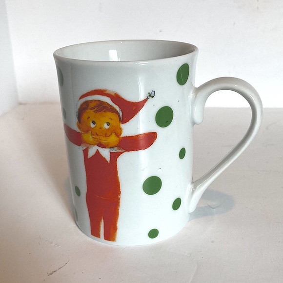 Pottery Barn The Elf on the Shelf Kids Ceramic Christmas Holiday Mug Cup 11 oz - Picture 2 of 10